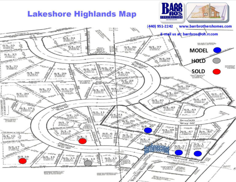 Lakeshore Highlands - Barr Brothers Homes